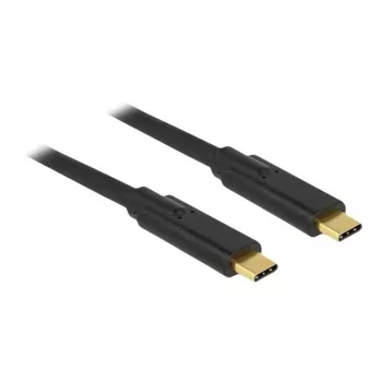 USB laidas DeLOCK 85527 USB 3.2 Gen 1 2m USB-C juodas