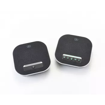Konferencinis garsiakalbis Boom Collaboration GEMINI su įmontuotu mikrofonu, Bluetooth ir USB, juodas
