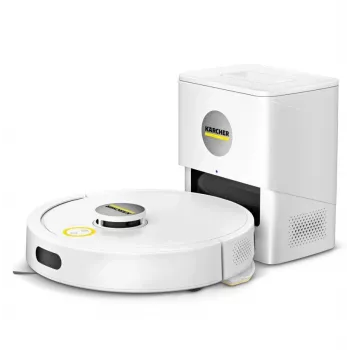 KARCHER RVC 3 Comfort balta grindų valymo robotė su bazine stotele