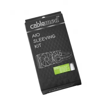 Cablemod CM-ASK-S2KW-R AIO komplektinis rankovių rinkinys (2 serija), juoda balta