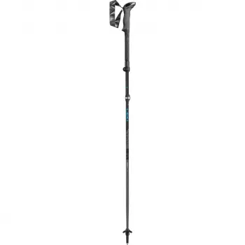 Trekkingo lazdos Leki Makalu FX TA reguliuojamos 110–130 cm juodai žalios