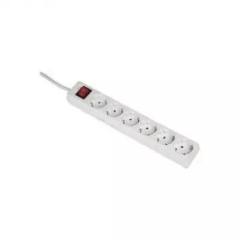 Hama 00030533 apsauginis nuo viršįtampių lizdų blokas, 6 lizdai, 230 V, 3 m, baltas