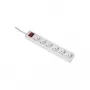 Hama 00030533 apsauginis nuo viršįtampių lizdų blokas, 6 lizdai, 230 V, 3 m, baltas