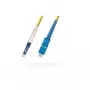 Microconnect FIB461002 2 m LC-LC vienmodis šviesolaidinis kabelis OS2, geltonas