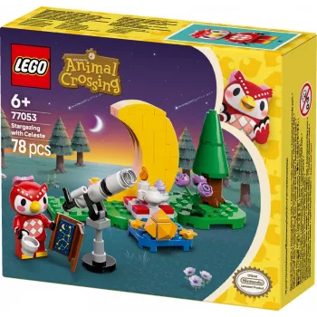 Statybinis žaislas LEGO Animal Crossing Žvaigždžių stebėjimas su Eufemija 77053