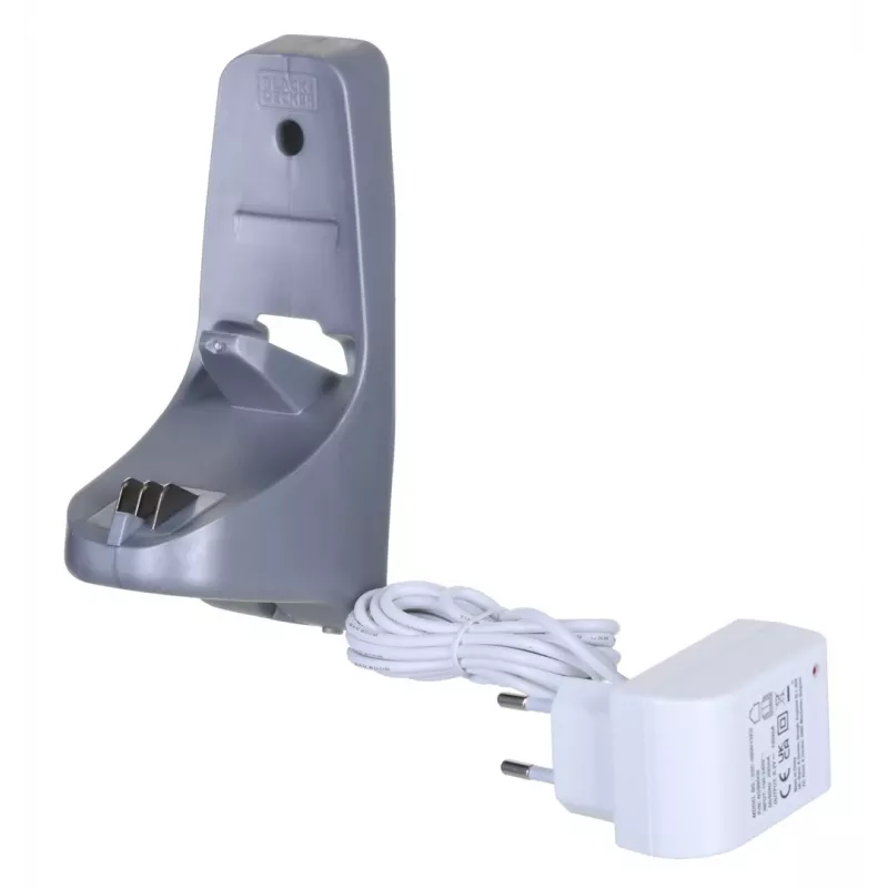 Nešiojamasis dulkių siurblys Black & Decker NVC220WBC-QW — be maišelio, 0.385 L, 7,2 V Li‑Jon, 12 min veikimo, 15,5 AW siurbimo galia