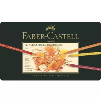Rašymo ir piešimo priemonių rinkinys Faber-Castell 110036 (30 vnt., mėlyna/raudona)