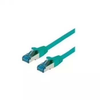 VALUE - Pataisos laidas - RJ-45 (kištukas) į RJ-45 (kištukas) - 1,5 m - SFTP, PiMF - CAT 6a - halogenų neturintis, liejinis, su užraktų apsauga, vytas - Žalias (21.99.1993)