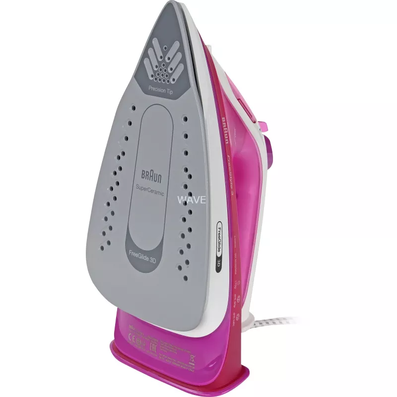 Braun FreeStyle 3 FI 3124 Sausas ir garinis lygintuvas, keraminis padas, 2400 W, violetinis