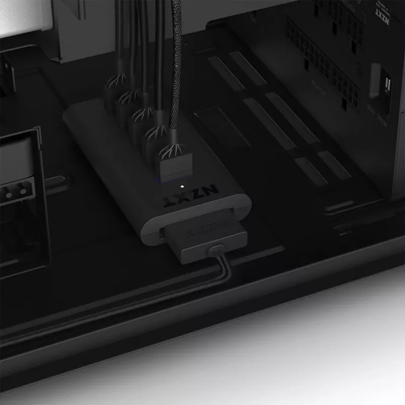 NZXT Internal USB 2.0 plėtimo stotelė Gen 3 - juoda