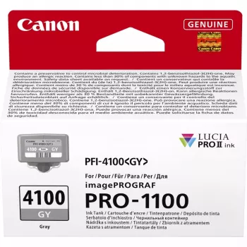 Canon LUCIA PRO II rašalo kasetė 1 vnt. Standartinės išeigos pilka