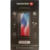 Grūdintas 3D pilno klijavimo apsauginis stiklas SWISSTEN, skirtas iPhone 11 Pro — juodas