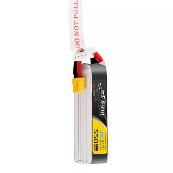 Tattu 3s 550mAh 95C 11.4V HV Lipo baterija su XT30 kištuku ilgos formos