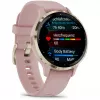 Garmin Venu 3S 3.05 cm (1.2) AMOLED 41 mm Skaitmeninis 390 x 390 pikselių Lietimui jautrus ekranas Auksinė, Rožinė Wi-Fi GPS (palydovas)