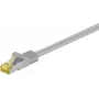 Wentronic goobay Patch-Cable RJ-45 (M) į RJ-45 (M) 20,0 m SFTP PiMF Cat.7 neapdorotas kabelis be halogenų, liejinis, pilkas (83632)
