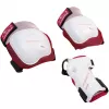 Biomechaninis apsaugų rinkinys Comfort (rožinė/balta, M dydis)