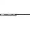 7-in-1 USB-C adapteris Acer — USB 3.2 Gen 1 Type-C, 3x USB-A, HDMI, SD/MicroSD, 100W PD, sidabrinis