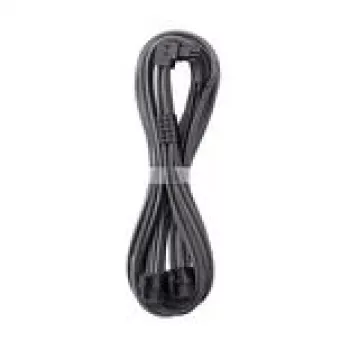 CableMod C-Series Pro Variante A 90 mm 16 kaiščių į 2×8 kaiščių PCIe kabelis anglies pluošto pynė