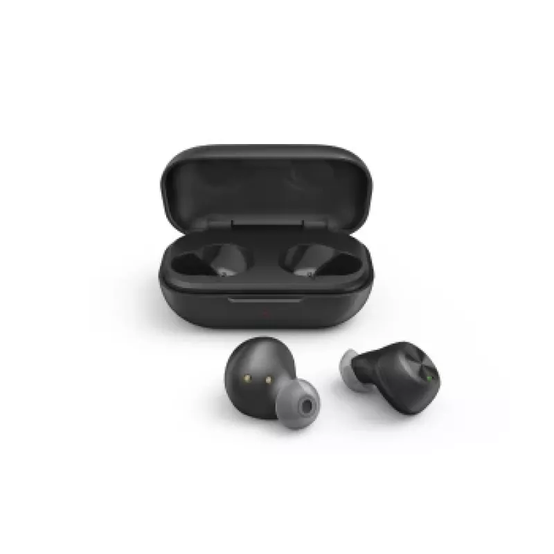 Belaidės ausinės Hama WEAR7701BK, į ausį, Bluetooth, juodos