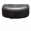 Radijo laikrodis Denver CR-430 analoginis ir skaitmeninis FM radijas LED ekranas juodas