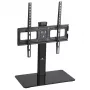 TV stovas MACLEAN MC-450, 32–65 colių, 40 kg, VESA iki 400×400, stalviršinis