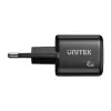 Unitek sieninis įkroviklis 2x GaN 45W – 2× USB‑C PD 3.0 ir QC greitasis įkrovimas
