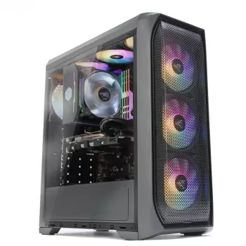 Kompiuterio korpusas ZALMAN N5 MF ATX juodas