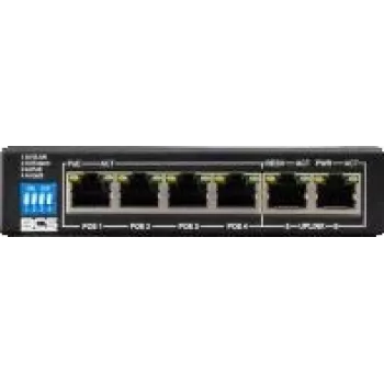 BCS-B-SP0402 PoE jungiklis 4 IP kameroms