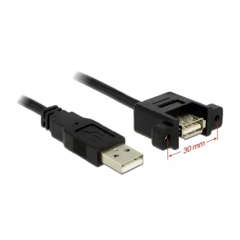 USB laidas DeLOCK 1m 2xUSB2.0-A