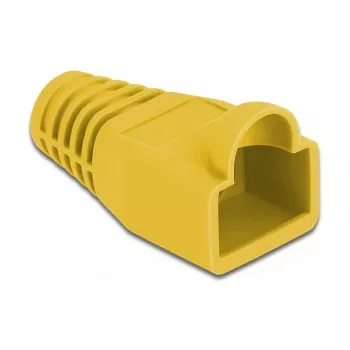 Apsauga nuo įtempimo RJ45 kištukui DeLOCK 86723 geltona 20 vnt.