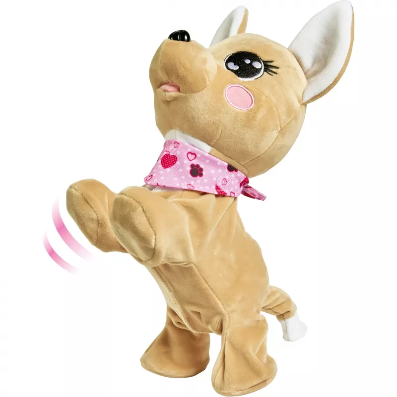 ChiChi LOVE Baby Boo minkštas žaislas smėlio/rožinis, 30 cm