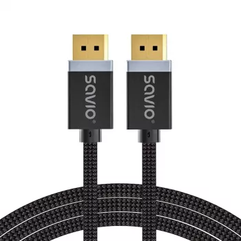 SAVIO DISPLAYPORT (M) - DISPLAYPORT (M) LAIDAS, V1.4, 3 m, CL-176