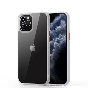Apsauginis smūgius sugeriantis dėklas Devia Shark serija, skirtas iPhone 12 Pro Max, baltas