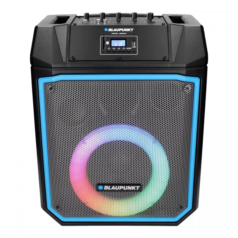 Blaupunkt MB08.2 PLL FM USB/SD/BT garso kolonėlių sistema su karaoke LED