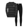 Odlo Set long ACTIVE WARM ECO SET vaikiškų apatinių drabužių komplektas, dydis 164 cm, juoda ir pilka