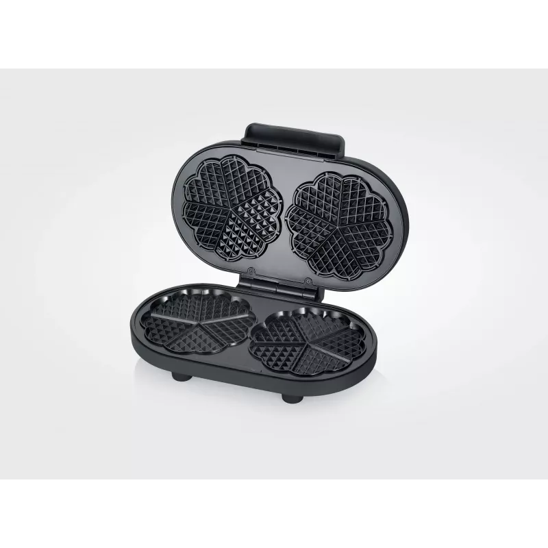 Vafelinė Severin WA 2118 2 vafeliai 1200 W juoda
