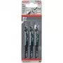 Bosch T 111 C pjūklo diskas medžiui, anglinis plienas (HCS), 3 vnt.