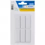 HERMA 15186 lipnūs etikečių lapeliai balti 15x45 mm 6 vnt.