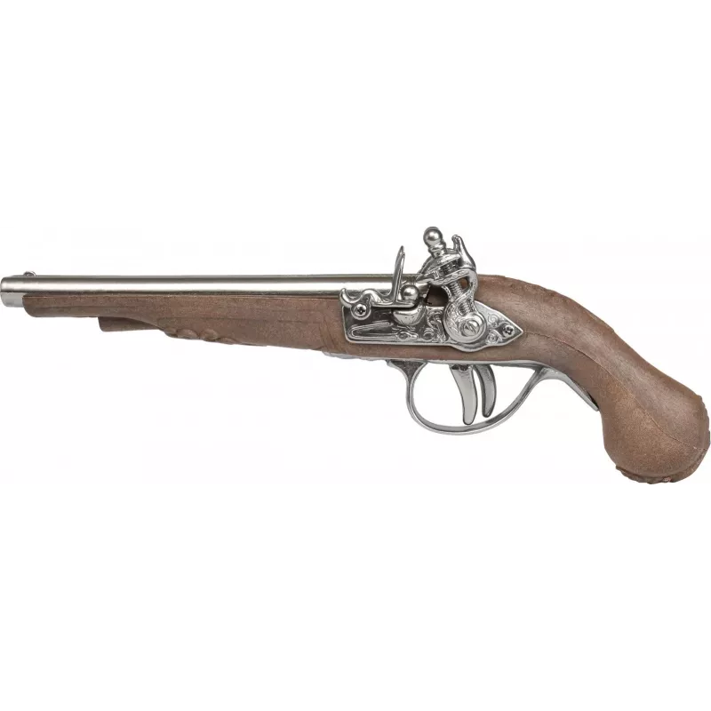 Metalinis piratų pistoletas Pulio modelis 15541/0 su realistišku dizainu