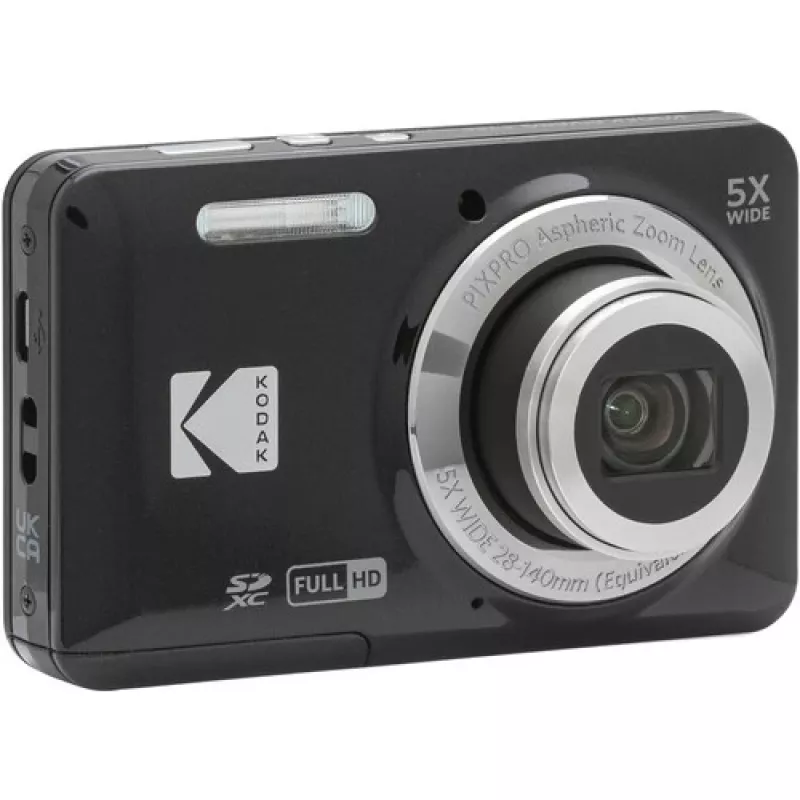 Kodak PIXPRO FZ55 kompaktiškas fotoaparatas 16 MP CMOS 4608 x 3456 pikseliai juodas (FZ55BK)