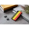 Apsauginis dėklas iPhone XS Max iš medžio ir polikarbonato – modelis Reggae, juodas