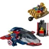 LEGO Marvel Super Heroes Captain America Thanos 76319 – 107 dalių, 2 minifigūrėlės, amžius 4+