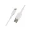 Lightning laidas Belkin CAA001BT3MWH 3m Baltas