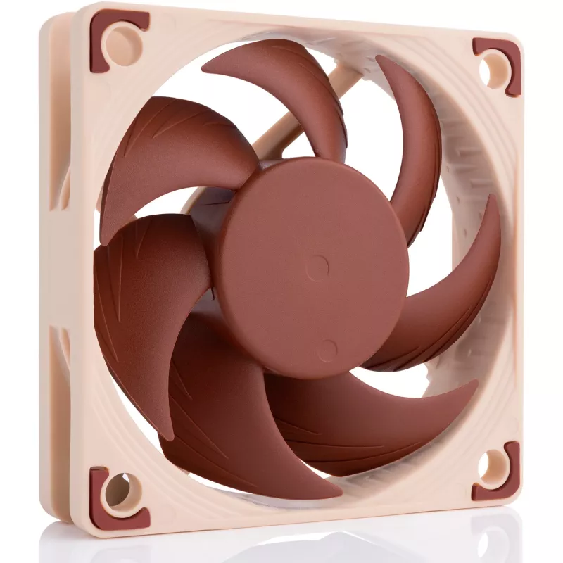 Korpuso ventiliatorius Noctua NF-A6x15 PWM 60mm, PWM valdymas, žemo triukšmo konstrukcija