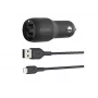 Automobilinis įkroviklis Belkin Boost Charge Universal CCD001BT1MBK