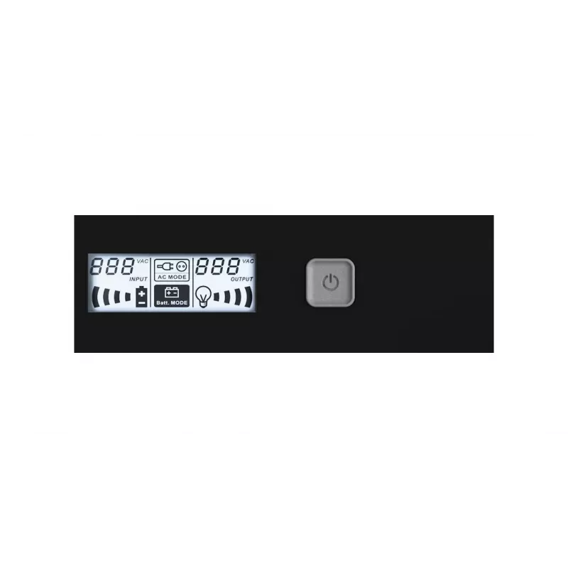 Nepertraukiamo maitinimo šaltinis Infosec X4 2000 RM Plus 2 kVA / 1200 W, 10 lizdų, LCD, linijinis-interaktyvus