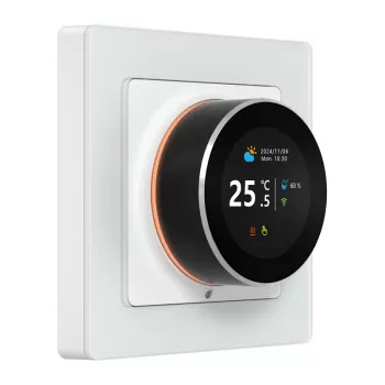 Išmanusis termostatas Avatto WT20R-EH-16A-W-WiFi – Wi‑Fi valdymas, 16A relė, baltas