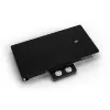 Alphacool Core serijos GPU vandens aušintuvas su akriliniu dangteliu, aliuminio galine plokšte, chromuotu variu ir nailono terminalu – juodas, permatomas
