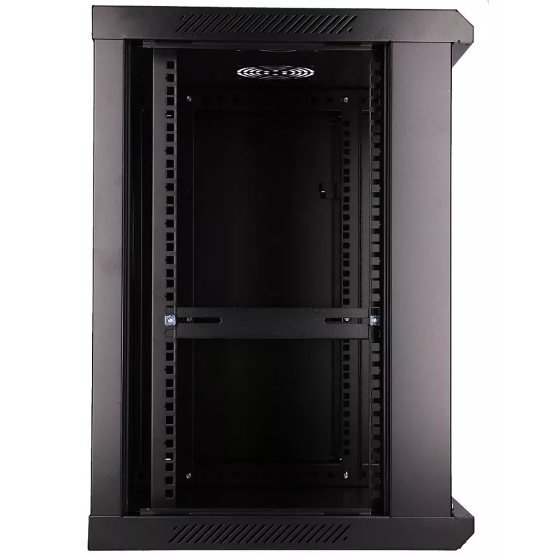Sieninis tinklo spintos korpusas Extralink 12U 600x600 juodas