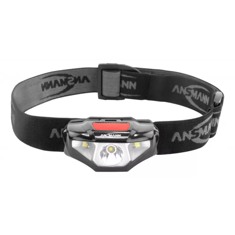 Ansmann HD70B - Galvos žibintuvėlis - Juodas - ABS plastikas - IP44 - LED - 1 šviesos šaltinis